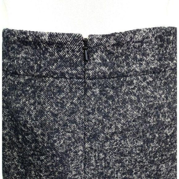 DKNY Tweed Knee Length Lined Pencil Straight Skirt - Picture 6 of 7
